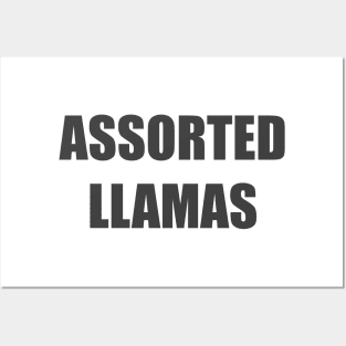 Assorted Llamas iCarly Penny Tee Posters and Art